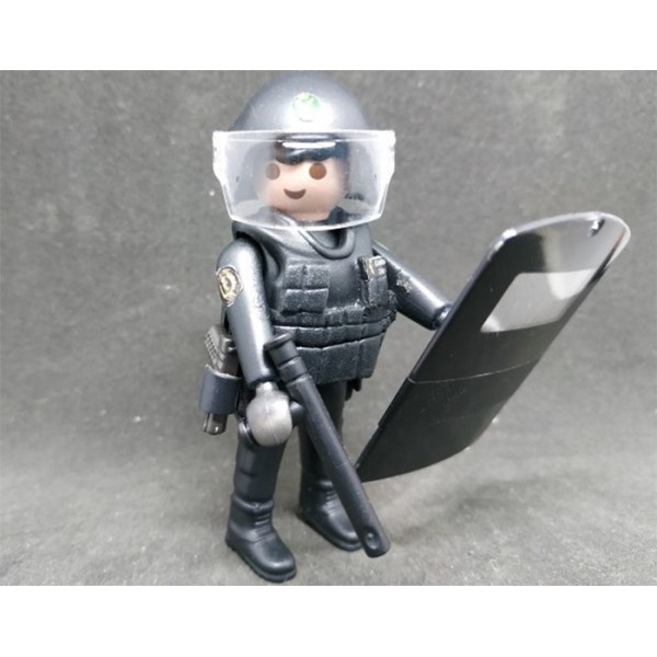 PLAYMOBIL GUARDIA CIVIL GRS CASCO (GRUPO RURAL SEGURIDAD) HOMBRE