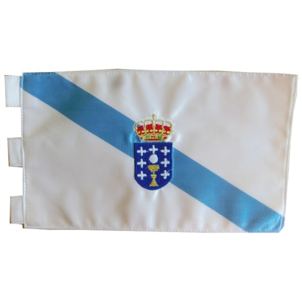 BANDERA COMUNIDAD DE GALICIA (SOBREMESA) BORDADA