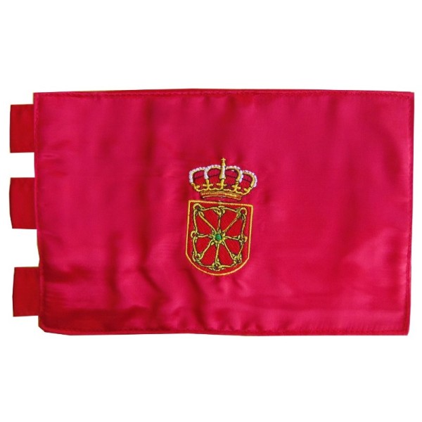 BANDERA COMUNIDAD DE NAVARRA (SOBREMESA) BORDADA