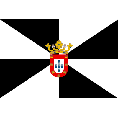 BANDERA CIUDAD AUTONOMA DE CEUTA (SOBREMESA) BORDADA