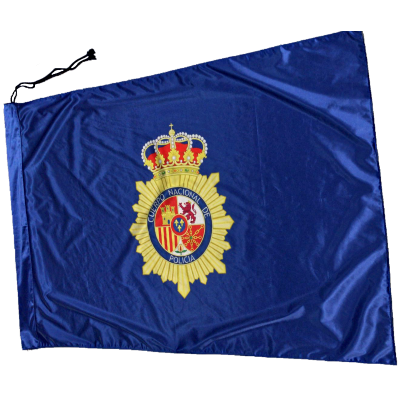 BANDERA POLICIA NACIONAL (DESPACHO) BORDADA O IMPRESA