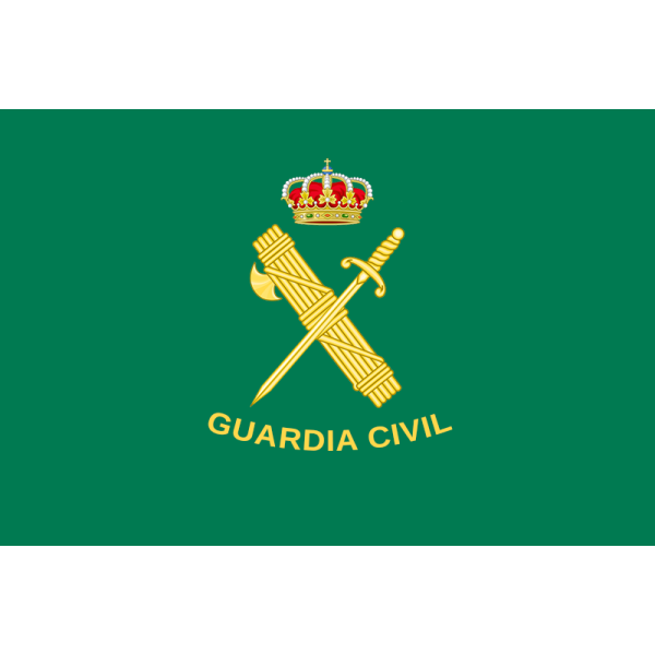 BANDERA GUARDIA CIVIL (EXTERIOR)