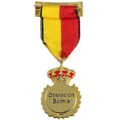 CONJUNTO COMPLETO MEDALLA CONMEMORATIVA DE LA OPERACION BALMIS