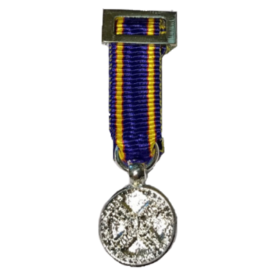 MEDALLA MINIATURA DE LA CAMPAÑA MILITAR 2018