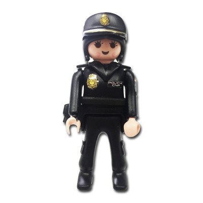 PLAYMOBIL POLICIA NACIONAL SEGURIDAD CIUDADANA MUJER