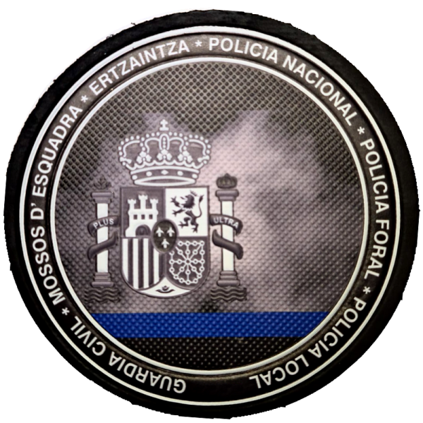 PARCHE GOMA RELIEVE LINEA AZUL C.F.S
