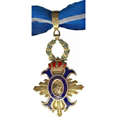 ENCOMIENDA DEL ORDEN MERITO CIVIL OFICIAL ORO