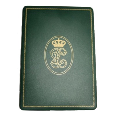 ESTUCHE DE LUJO ACOLCHADO PARA CONDECORACION GUARDIA CIVIL