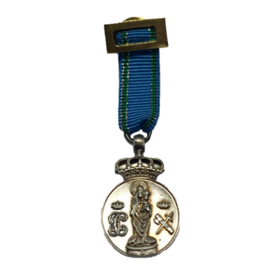 MEDALLA MINIATURA CENTENARIO VIRGEN DEL PILAR