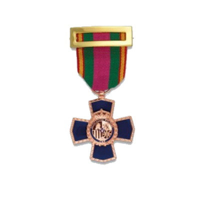 MEDALLA A LA DEDICACION POLICIAL 20 AÑOS