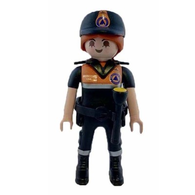 PLAYMOBIL PROTECCIÓN CIVIL MUJER