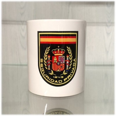 TAZA PERSONALIZADA SEGURIDAD PRIVADA