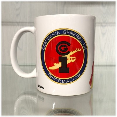 TAZA PERSONALIZADA POLICIA NACIONAL C. G. DE INFORMACION
