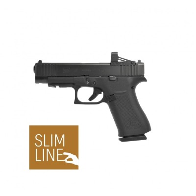 PACK GLOCK 48 BLACK/FS MOS 9x19 Con visor Shield RMS 4 MOA*