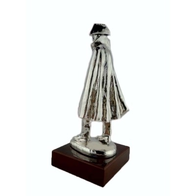ESCULTURA GUARDIA CIVIL  CUBIERTO CAPA PLATA