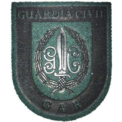 PARCHE DE BRAZO BAJA VISIBILIDAD GAR GUARDIA CIVIL