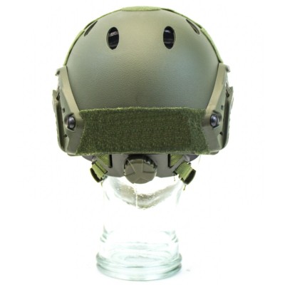 CASCO "SPECIAL-OPS" PARA PROTECCION ANTI-IMPACTOS VERDE