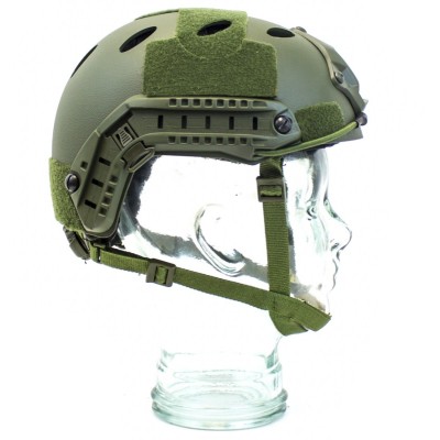 CASCO "SPECIAL-OPS" PARA PROTECCION ANTI-IMPACTOS VERDE