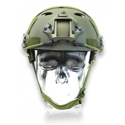 CASCO "SPECIAL-OPS" PARA PROTECCION ANTI-IMPACTOS VERDE