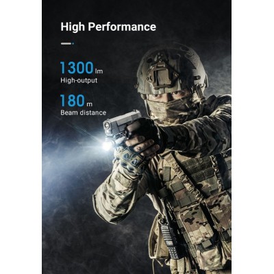 LINTERNA NEXTORCH WL13 PARA ARMA 1300 LUMENS