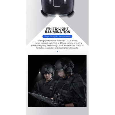 LINTERNA LED/STROBO VELCRO MOLLE RECARGABLE NEXTORCH UT22