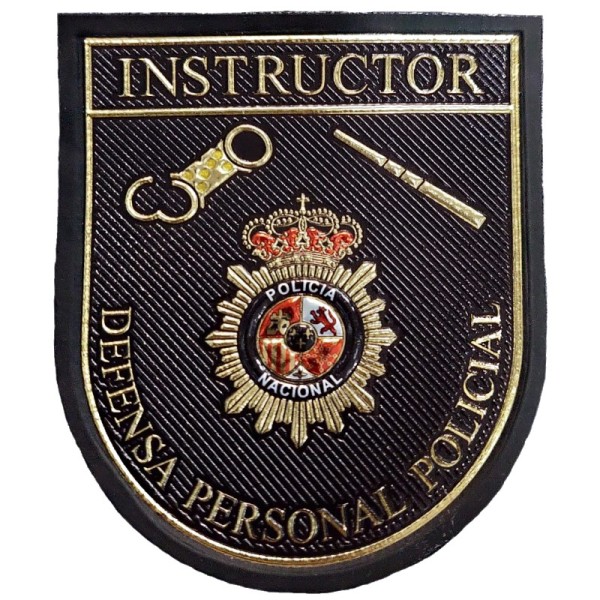 PARCHE BRAZO INSTRUCTOR DEFENSA PERSONAL POLICIA NACIONAL