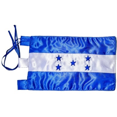 BANDERA DE HONDURAS (SOBREMESA) BORDADA