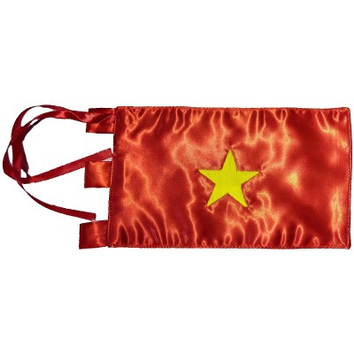 BANDERA DE VIETNAM (SOBREMESA) BORDADA