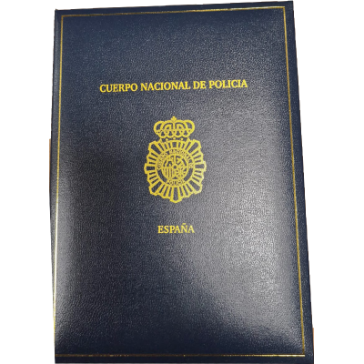 ESTUCHE ANTIGÜEDAD XXV AÑOS CNP. (ESTUCHE + MEDALLA + PASADOR + PIN)