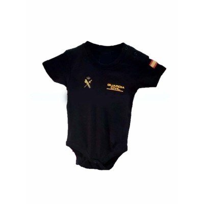 BODY BEBE GUARDIA CIVIL MANGA CORTA