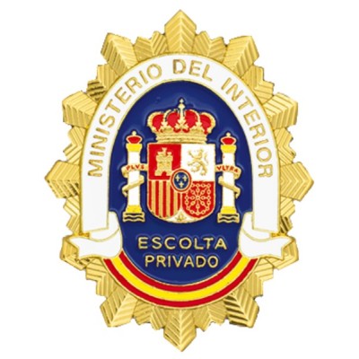 PLACA CARTERA ESCOLTA PRIVADO
