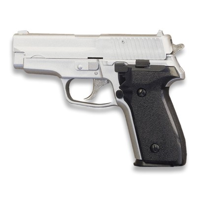 PISTOLA PVC PESADA AIRSOFT MUELLE BLANCA HFC MOD.2