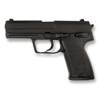 PISTOLA PVC PESADA AIRSOFT MUELLE NEGRO HFC (REPLICA HK USP STANDARD)