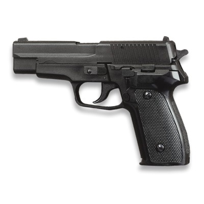 PISTOLA PVC PESADA AIRSOFT MUELLE NEGRA HFC MOD.3