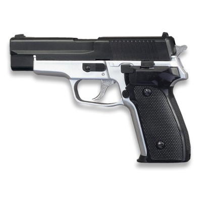 PISTOLA PVC PESADA AIRSOFT MUELLE BICOLOR HFC MOD.3