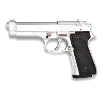 PISTOLA PVC PESADA AIRSOFT MUELLE BLANCA HFC (REPLICA BERETTA 92 FS)