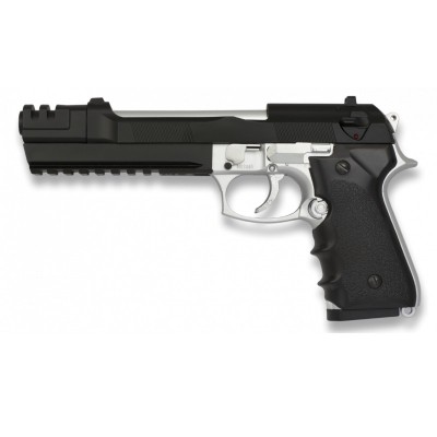 PISTOLA PVC PESADA AIRSOFT MUELLE BICOLOR HFC MOD. 5
