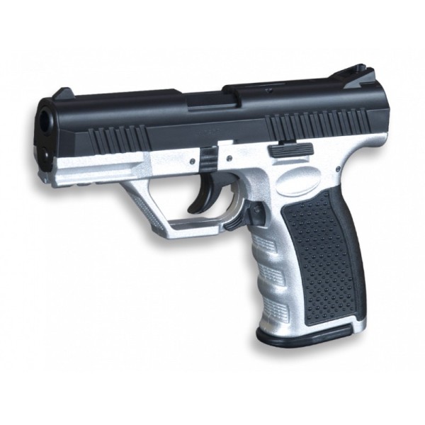 PISTOLA PVC PESADA AIRSOFT MUELLE BICOLOR HFC MOD. 7