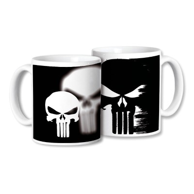 TAZA CERAMICA VENGADOR (CALAVERA)