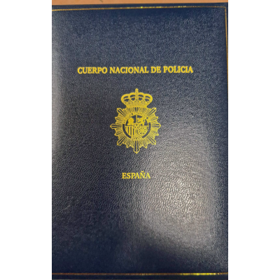 ESTUCHE ANTIGÜEDAD XXV AÑOS CNP. (ESTUCHE + MEDALLA + PASADOR + PIN)