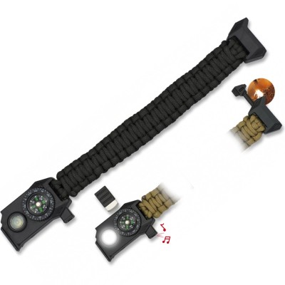 PULSERA / BRAZALETE PARACORD NEGRO