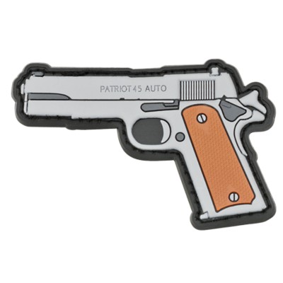 PARCHE PISTOLA CON VELCRO...