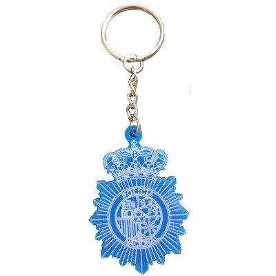 LLAVERO DE METACRILATO AZUL...