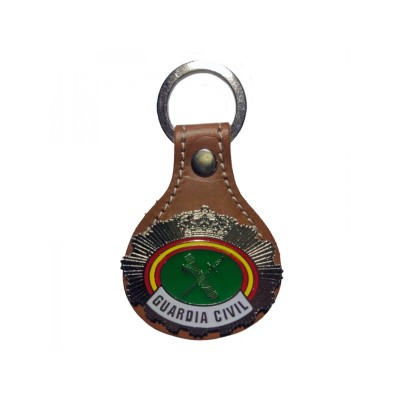 LLAVERO PIEL MARRON GUARDIA...