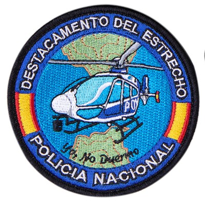 PARCHE BORDADO POLICIA...