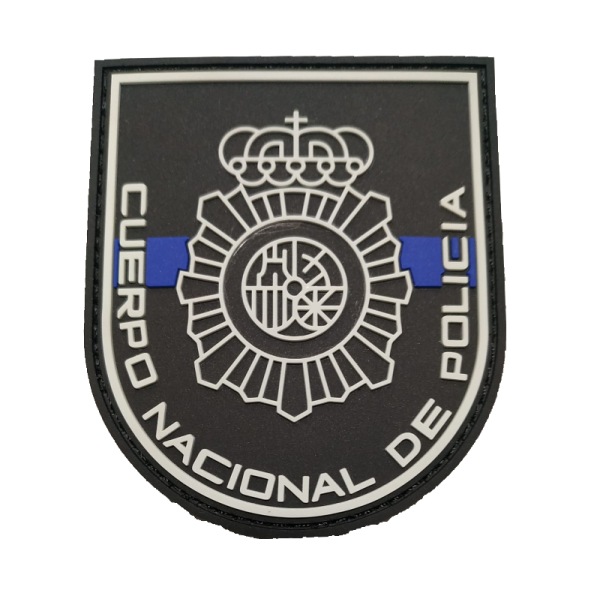 PARCHE CUERPO NACIONAL DE POLICIA “LA DELGADA LINEA AZUL”