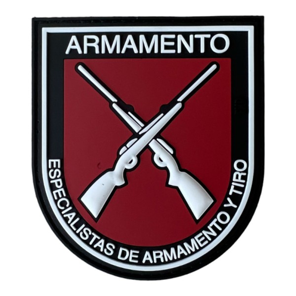 PARCHE DE BRAZO ARMAMENTO ESPECIALISTA DE ARMAMENTO Y TIRO