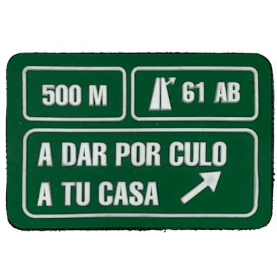 PARCHE PVC SEÑAL TRAFICO "A...