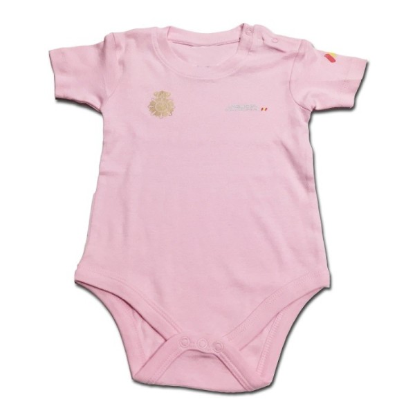BODY BEBE POLICIA NACIONAL COLOR ROSA