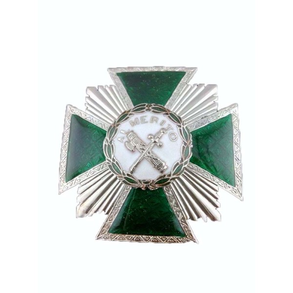 ORDEN DEL MERITO CRUZ DE PLATA GUARDIA CIVIL